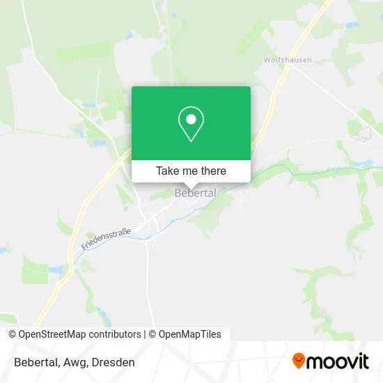 Карта Bebertal, Awg