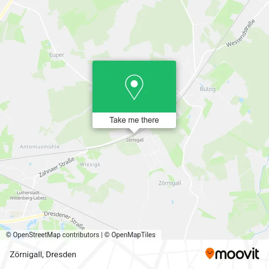 Карта Zörnigall