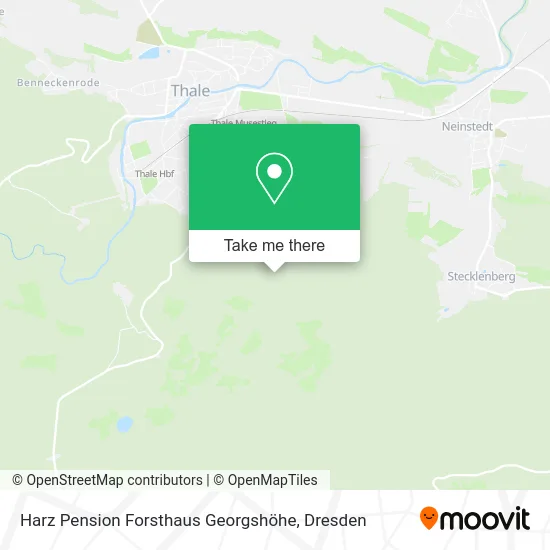 Карта Harz Pension Forsthaus Georgshöhe