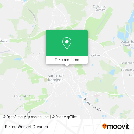 Карта Reifen Wenzel