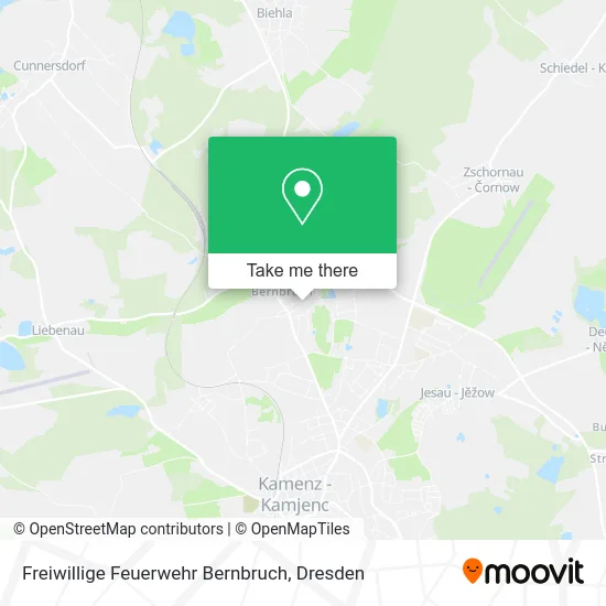 Карта Freiwillige Feuerwehr Bernbruch