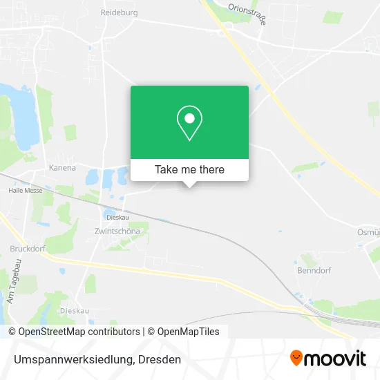 Карта Umspannwerksiedlung