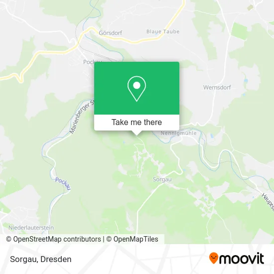 Карта Sorgau