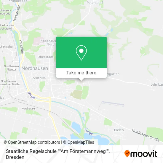 Карта Staatliche Regelschule ""Am Förstemannweg""