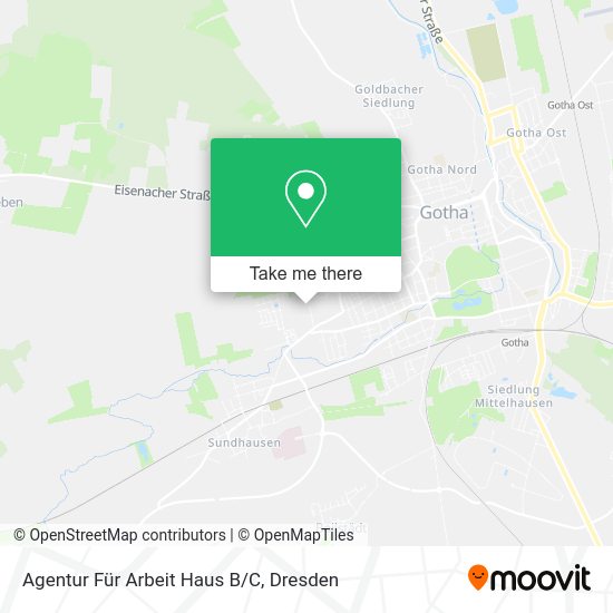 Карта Agentur Für Arbeit Haus B/C
