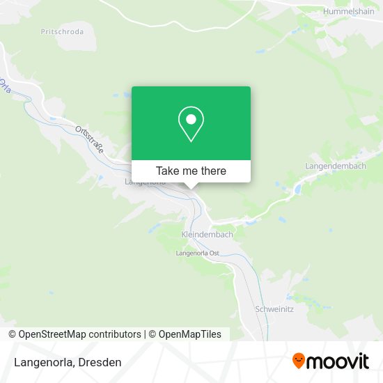 Карта Langenorla