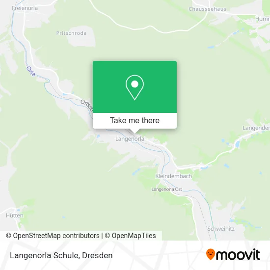 Карта Langenorla Schule