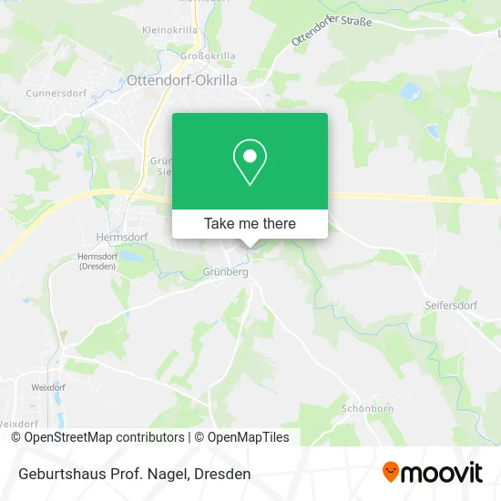 Карта Geburtshaus Prof. Nagel