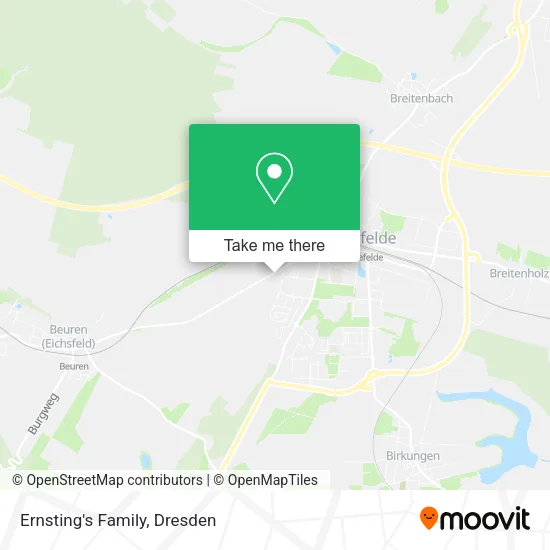 Карта Ernsting's Family