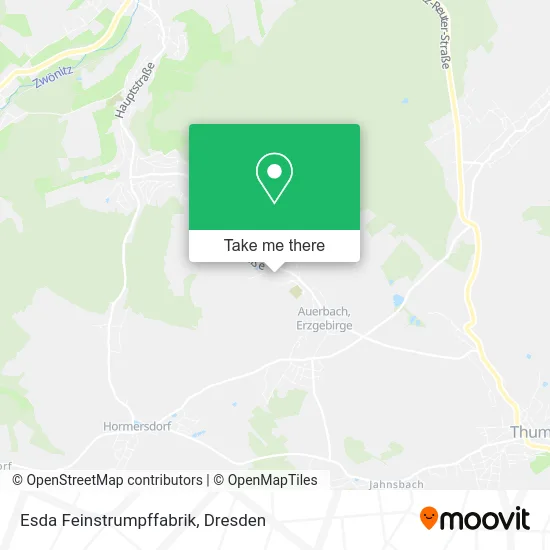 Карта Esda Feinstrumpffabrik