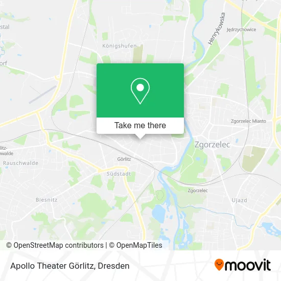 Apollo Theater Görlitz map
