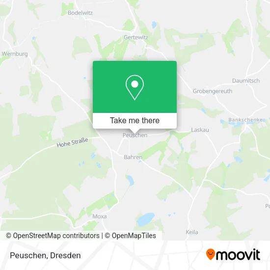 Карта Peuschen