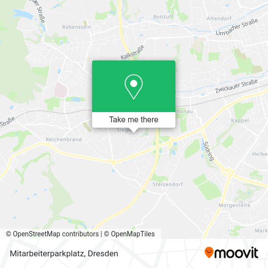 Карта Mitarbeiterparkplatz