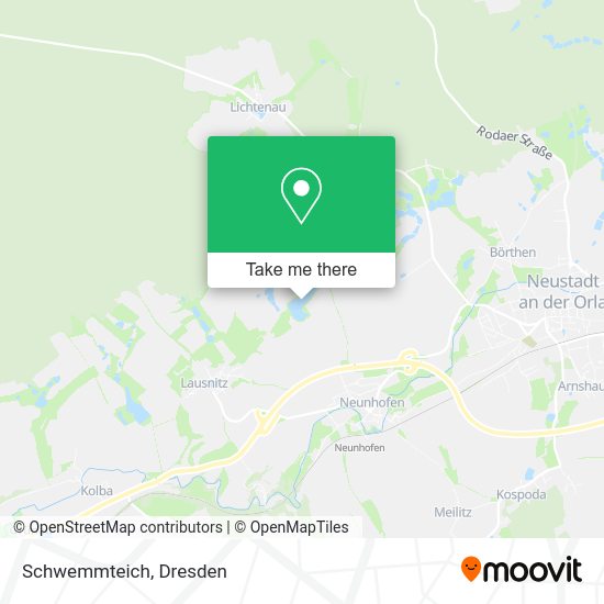 Карта Schwemmteich
