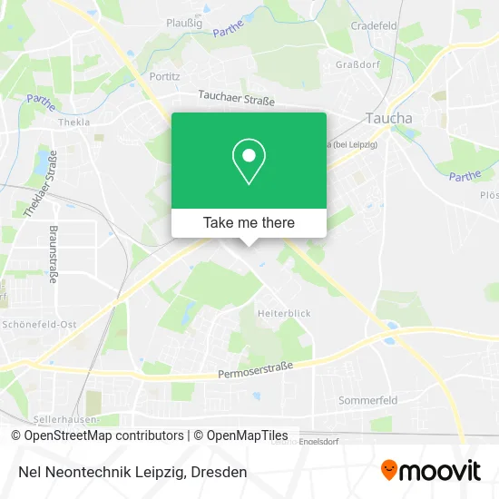 Карта Nel Neontechnik Leipzig
