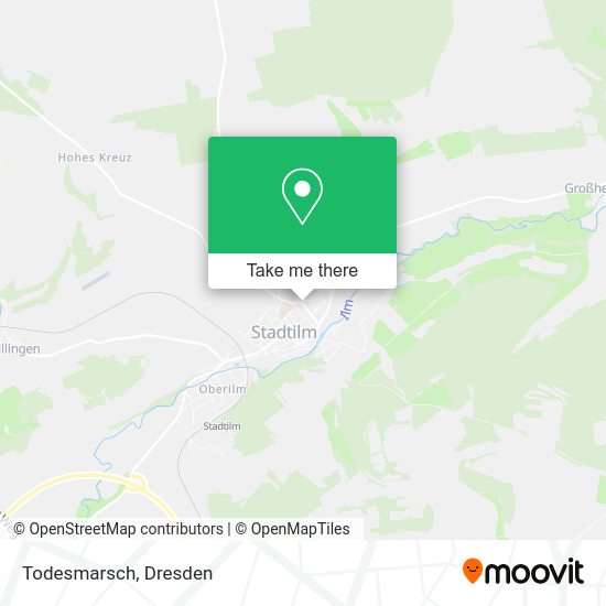 Карта Todesmarsch