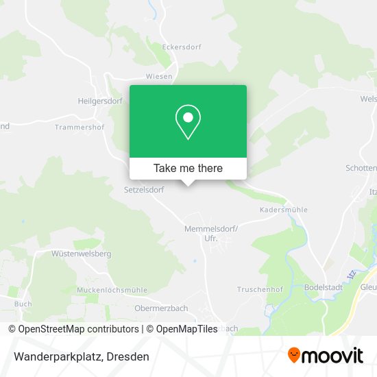 Карта Wanderparkplatz