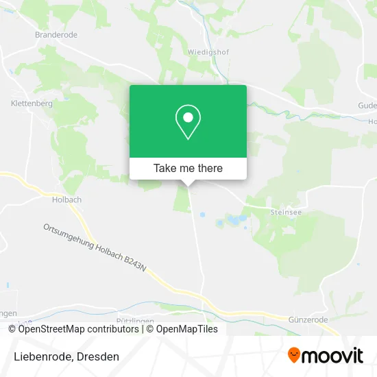 Карта Liebenrode