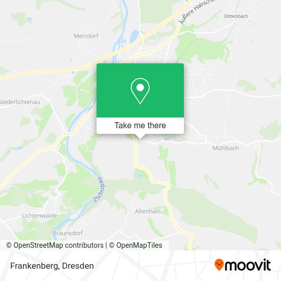 Карта Frankenberg