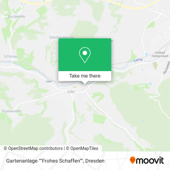 Карта Gartenanlage ""Frohes Schaffen""