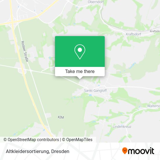 Карта Altkleidersortierung