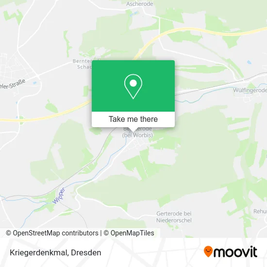 Карта Kriegerdenkmal