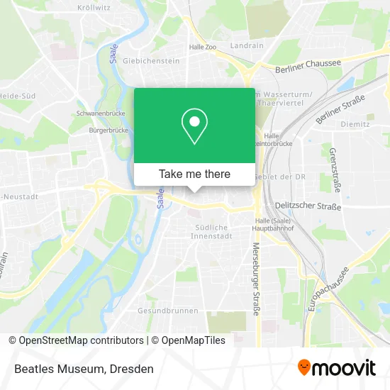 Карта Beatles Museum