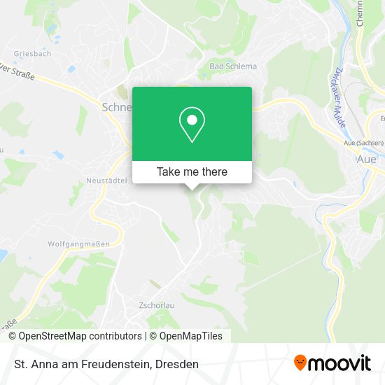 Карта St. Anna am Freudenstein