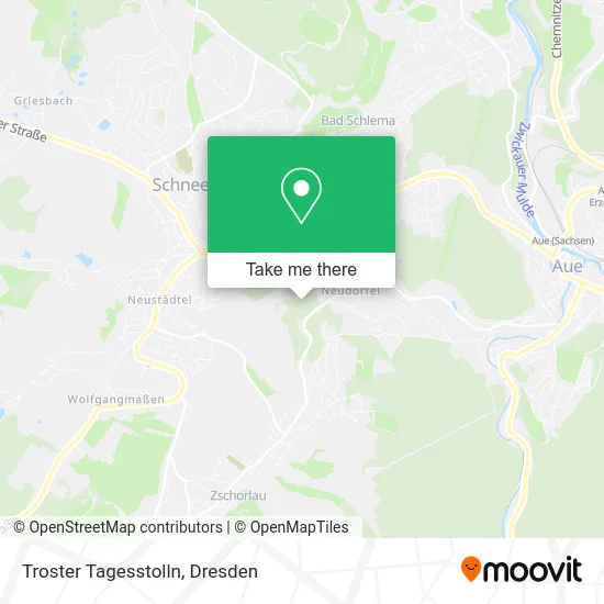 Карта Troster Tagesstolln