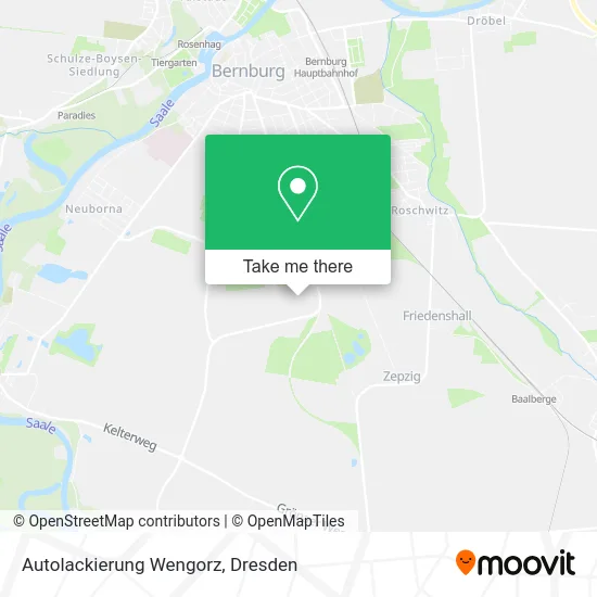 Карта Autolackierung Wengorz