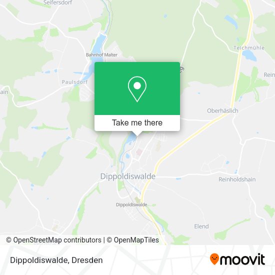 Карта Dippoldiswalde
