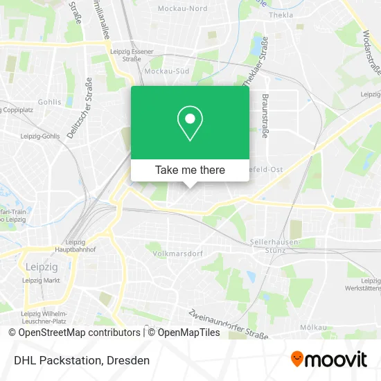 Карта DHL Packstation