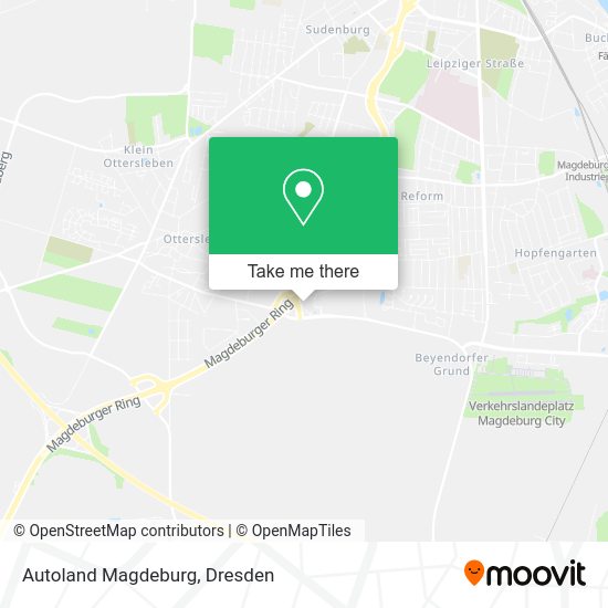 Карта Autoland Magdeburg