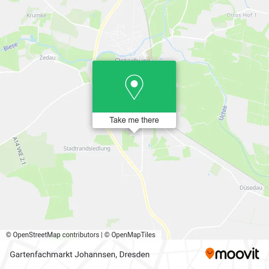 Карта Gartenfachmarkt Johannsen