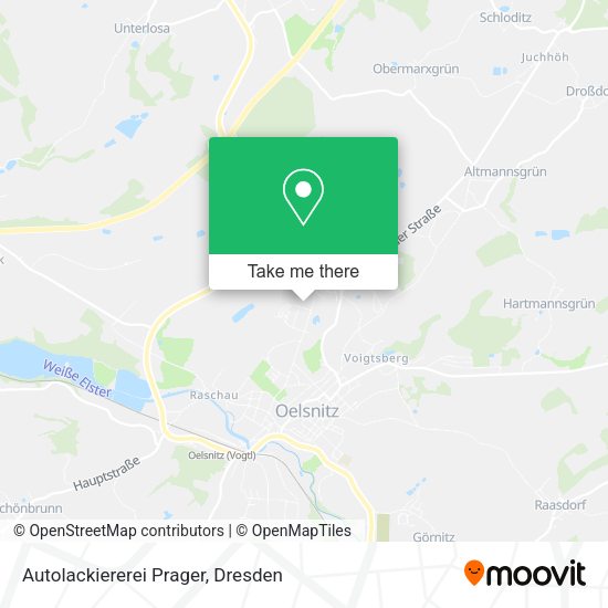 Карта Autolackiererei Prager