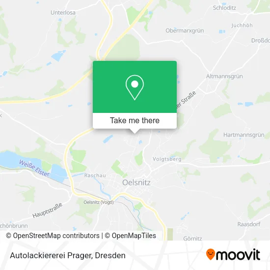Карта Autolackiererei Prager