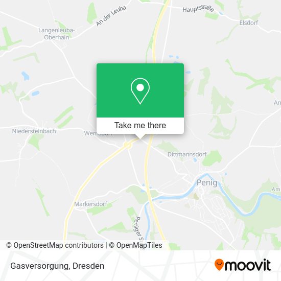 Карта Gasversorgung