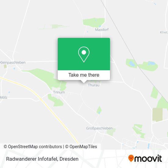 Карта Radwanderer Infotafel