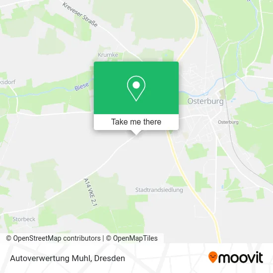 Карта Autoverwertung Muhl