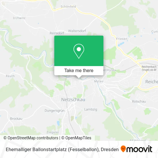 Карта Ehemalliger Ballonstartplatz (Fesselballon)