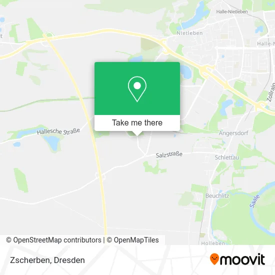 Карта Zscherben