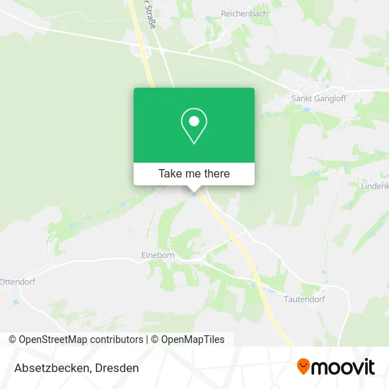 Карта Absetzbecken