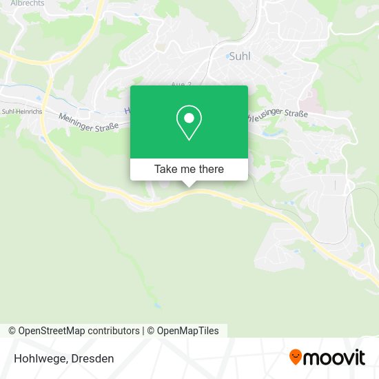 Карта Hohlwege
