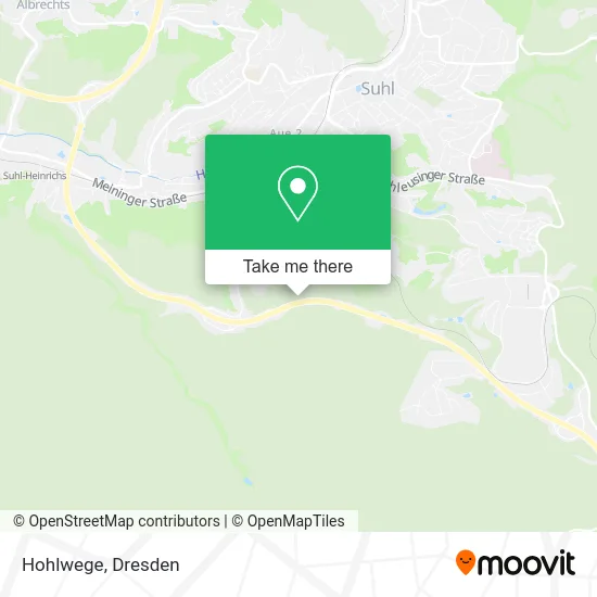 Карта Hohlwege