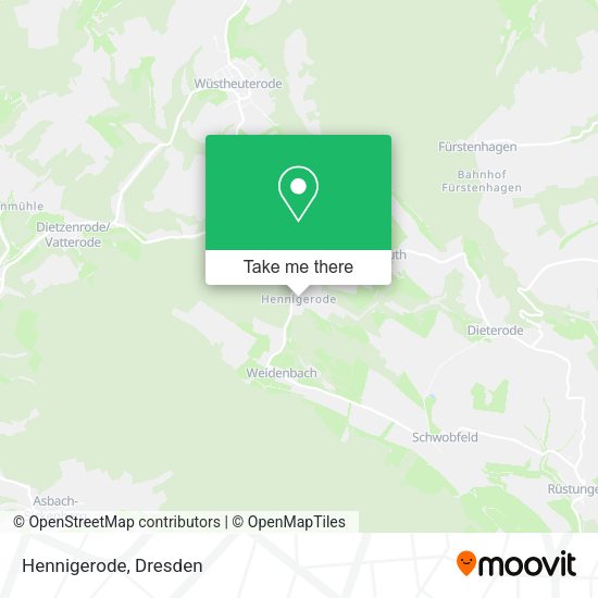 Карта Hennigerode