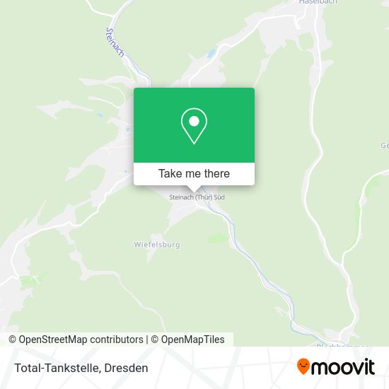 Карта Total-Tankstelle