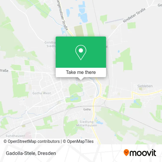 Карта Gadolla-Stele