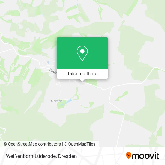 Карта Weißenborn-Lüderode