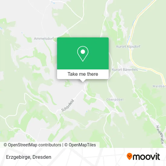 Карта Erzgebirge
