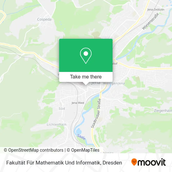 Карта Fakultät Für Mathematik Und Informatik